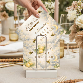 Celestial Honey Bee Baby Shower Serviette
