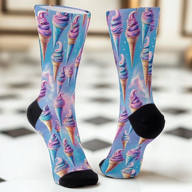 Celestial Ice Cream Cones Socken (Von Creator hochgeladen)