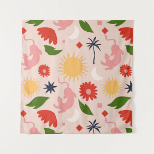 Celestial Jungle Wandteppich