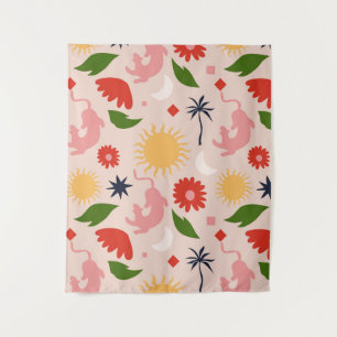 Celestial Jungle Wandteppich