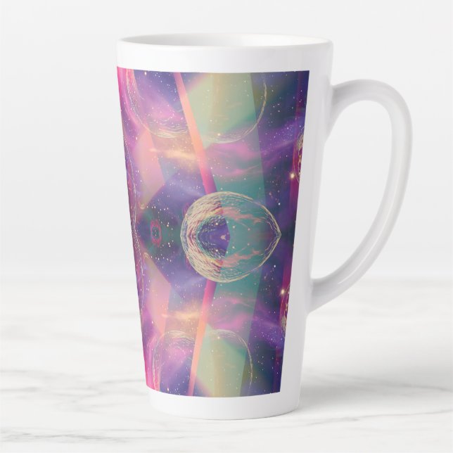 Celestial Kaleidoscopic Dreams Milchtasse (Rechts)