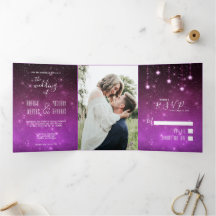 Celestial Liebe geschrieben in Stars Foto Hochzeit