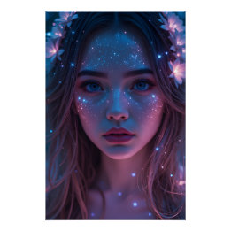 Celestial Light Muse Poster