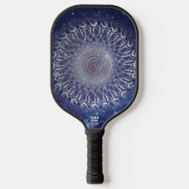 Celestial Mandala Galaxy Art Pickleball Schläger