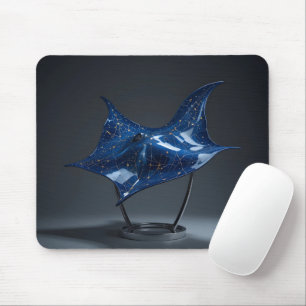 Celestial Manta Skulptur Mousepad