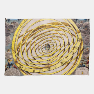 Celestial Map Andres Celarius Küchentuch