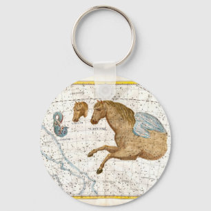 Celestial Map Pegasus Schlüsselanhänger