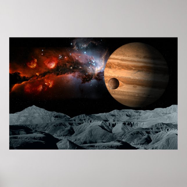 Celestial Marble Poster (Vorne)