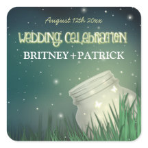 Celestial Mason Jar Firefly Gastgeschenke Hochzeit
