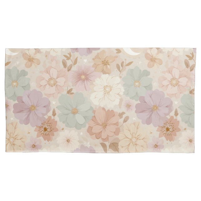 Celestial Meadow Floral  Kissenbezug (Vorderseite-Links)