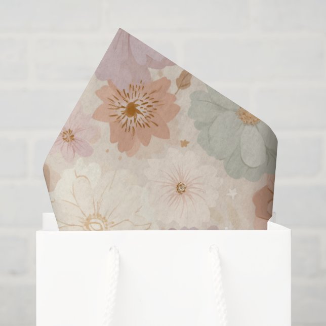 Celestial Meadow Floral Seidenpapier (Geschenktüte)