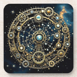 Celestial Mechanism Kosmische Kunst Getränkeuntersetzer