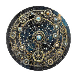 Celestial Mechanism Kosmische Kunst Schneidebrett