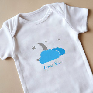 Celestial - Mond, Wolken und Sterne Baby Strampler