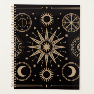 Celestial Moon and Stars Planer