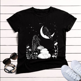 Celestial Moon Goddesses T-Shirt