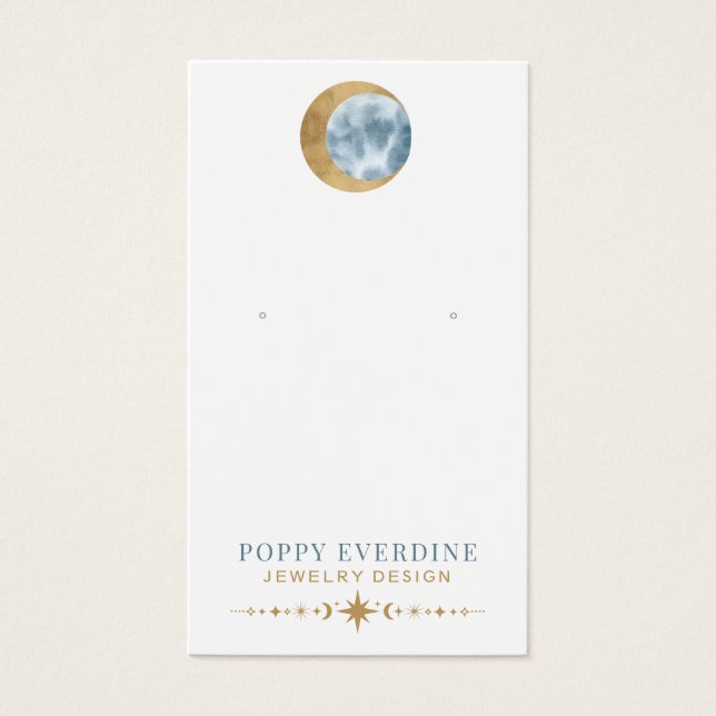 Celestial Moon Jewelry Designer Jewelier Display (Vorderseite)