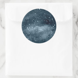 Celestial Moon | Night Sky Umschlag Aufkleber Stic