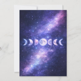 Celestial Moon Phases Mother’s Day Card  Feiertagskarte