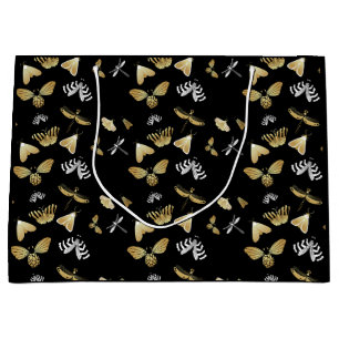 Celestial Moth Butterfly Pattern Große Geschenktüte
