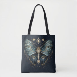 Celestial Moth Dark Aesthetic - Gothic Witch Art Tasche