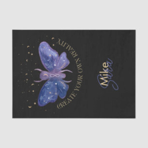 Celestial Moth Personalisiert Seidenpapier