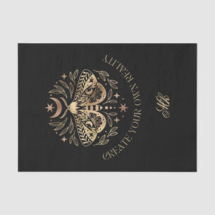 Celestial Moth Personalisiert Throw Kissen Seidenpapier