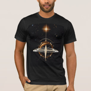 Celestial Nexus - Futuristische Stargate & Dyson S T-Shirt