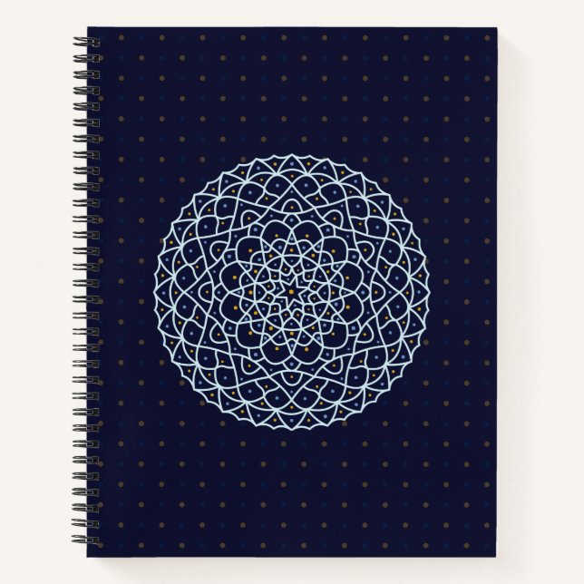 Celestial Night Spiral Notebook Notizbuch (Vorderseite)