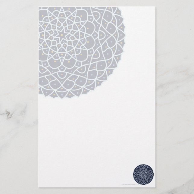 Celestial Night Stationery Briefpapier (Vorderseite)