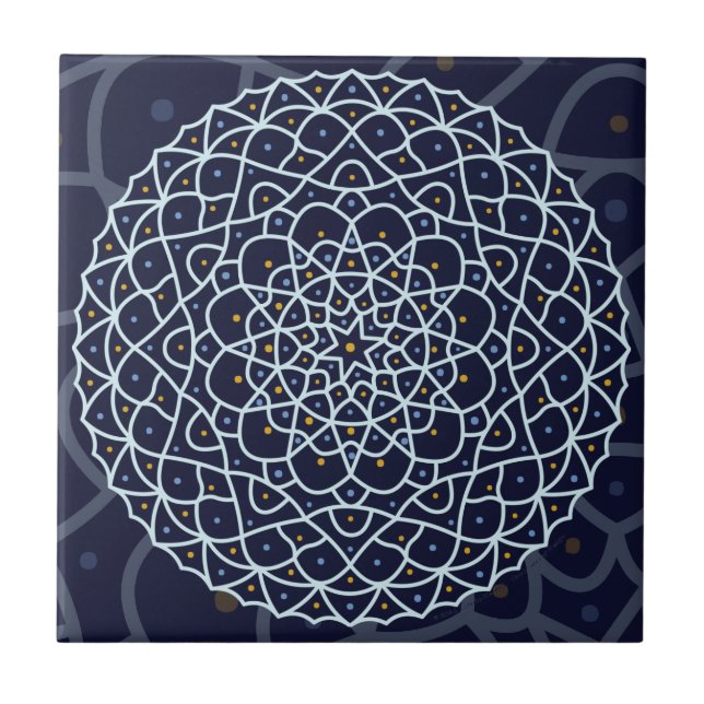 Celestial Night Tile Fliese (Vorderseite)