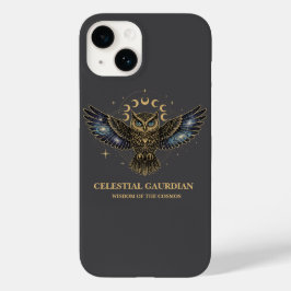 Celestial Owl Cosmic Guardian Case-Mate iPhone 14 Hülle