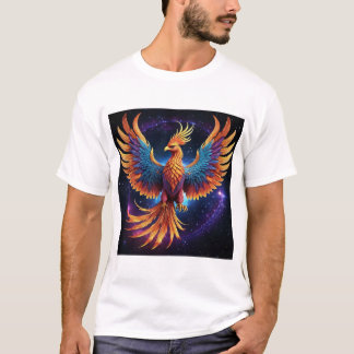 "Celestial Phoenix Rebirth T - Shirt" T-Shirt