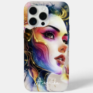 Celestial Phone Cover gemalt Frauen Fantasie Lover