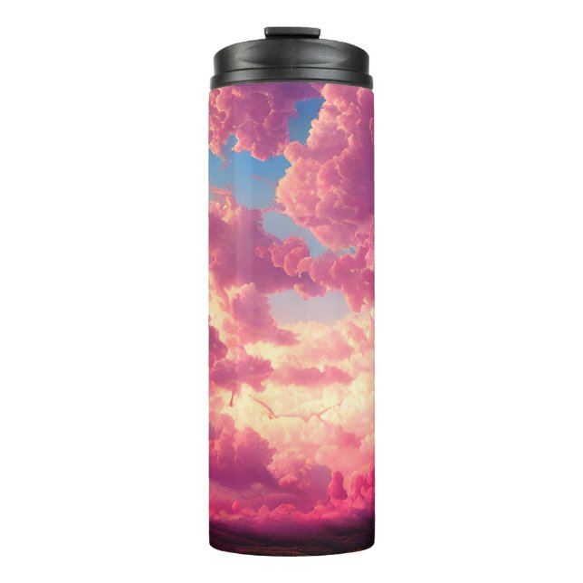 Celestial Pink Sky Thermosbecher (Vorderseite)