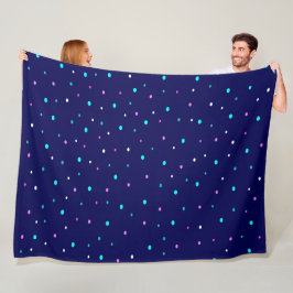 Celestial Polka Dots Fleecedecke