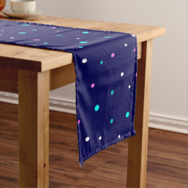 Celestial Polka Dots Kurzer Tischläufer