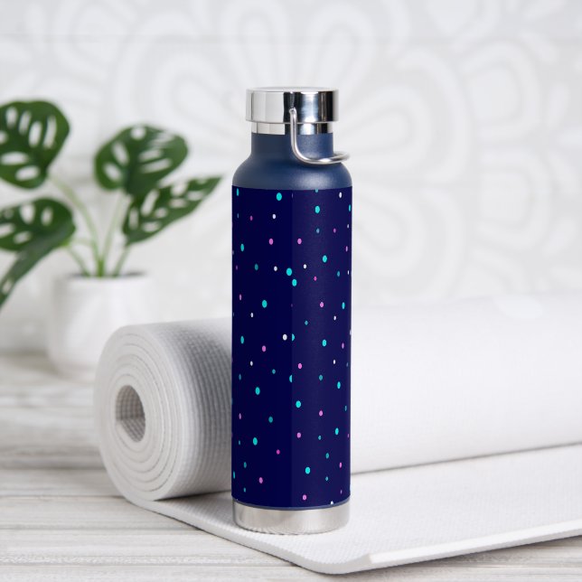 Celestial Polka Dots Trinkflasche (Yoga)