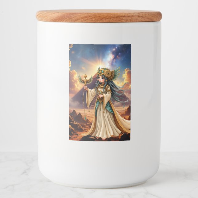 Celestial Priestess of the Golden Pyramid. Lebensmitteletikett (Vorderseite)