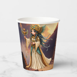 Celestial Priestess of the Golden Pyramid. Pappbecher