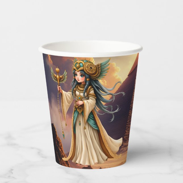 Celestial Priestess of the Golden Pyramid. Pappbecher (Vorderseite)