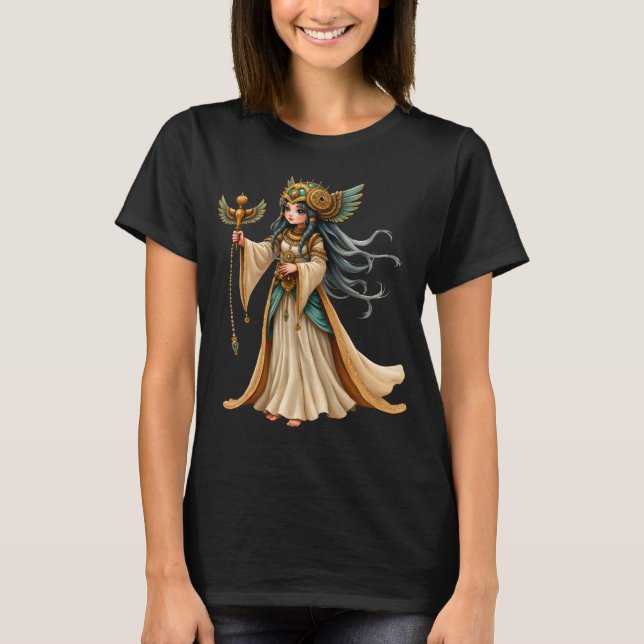 Celestial Priestess of the Golden Pyramid. T-Shirt (Vorderseite)
