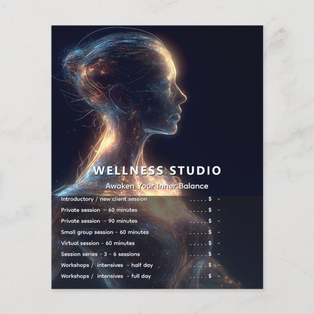 Celestial Pulse Energy Healing Flyer (Vorne)