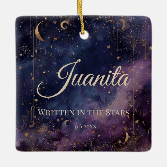 Celestial Quinceñera, Brauch Keramikornament (Vorderseite)