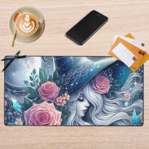 Celestial Rose Witch Dreamscape