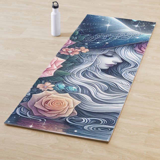 Celestial Rose Witch Dreamscape Yogamatte (Beispiel)