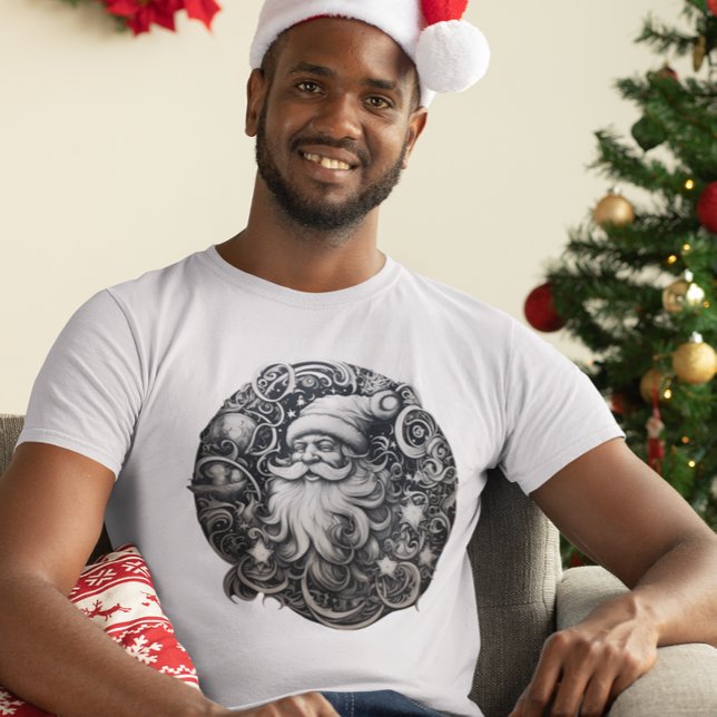 Celestial Santa Christmas T-Shirt (Von Creator hochgeladen)