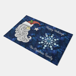 Celestial Santa Fußmatte
