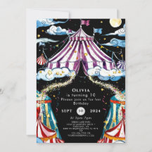 Celestial Simple Circus Geburtstag