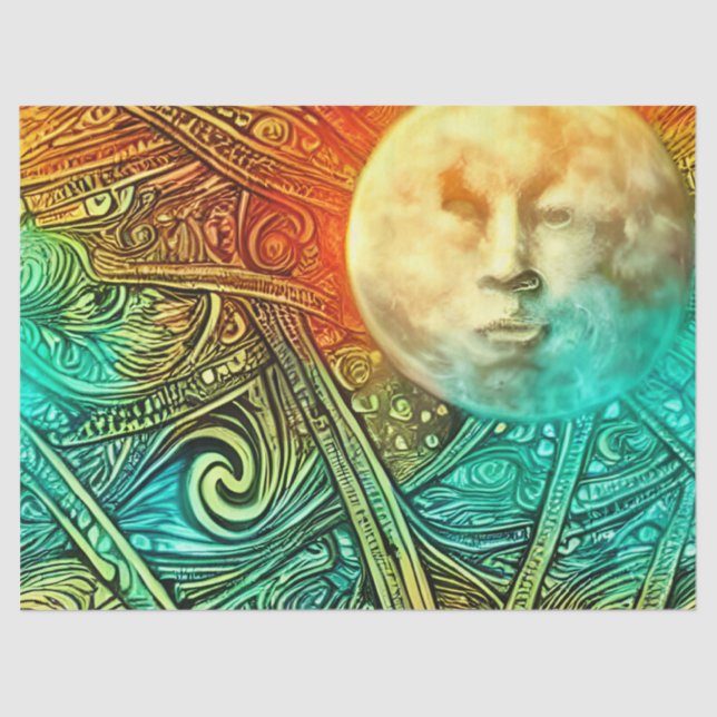 Celestial Sky Seidenpapier (Vorderseite)